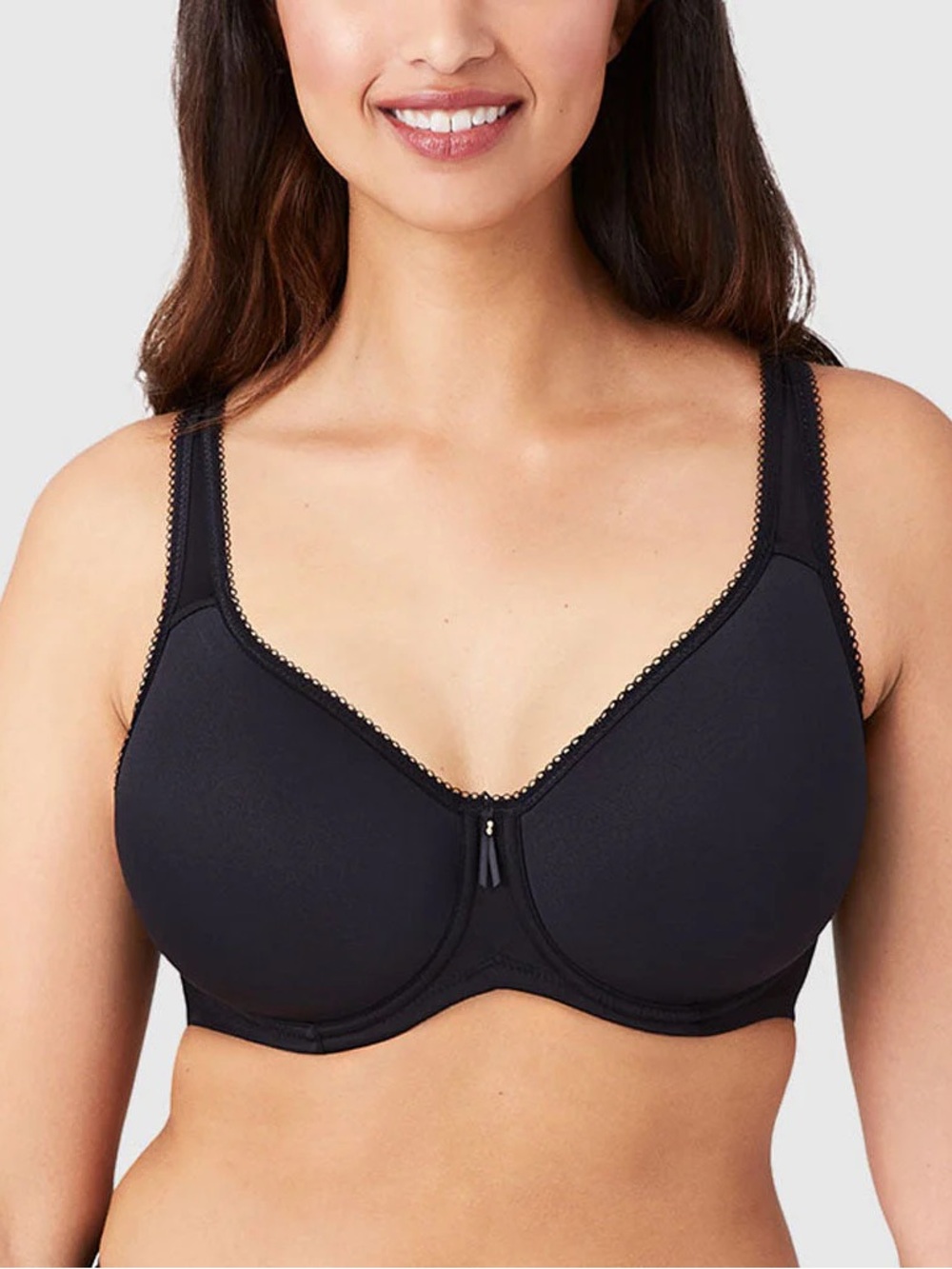 Wacoal NWat Black Basic Beauty Spacer Underwire T-Shirt Bra 36 D